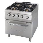 Premium cuisinière - 4 brûleurs - unité double - profondeur 90 cm - gaz - Maxima