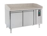 TABLE PRÉP POUR PIZZA 2 PORTES - Combisteel
