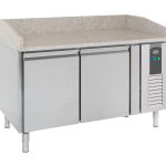 TABLE PRÉP POUR PIZZA 2 PORTES - Combisteel