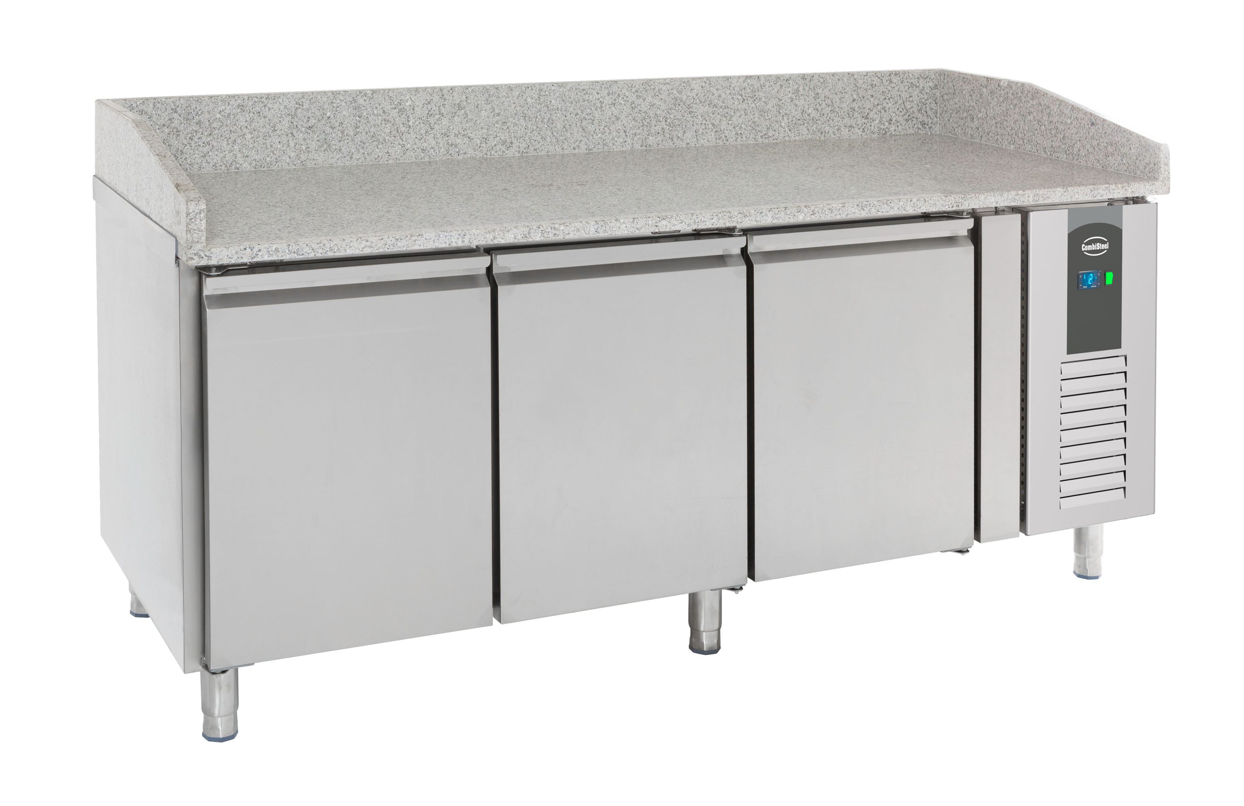 TABLE PRÉP POUR PIZZA 3 PORTES - Combisteel TABLE PRÉP POUR PIZZA 3 PORTES - Combisteel – Image 1