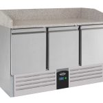 TABLE PRÉP POUR PIZZA 3 PORTES - Combisteel