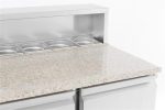 TABLE PRÉP POUR PIZZA 2 TÜREN - Combisteel – Image 3