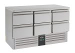 TABLE RÉFRIGÉRÉE 6 DRAWERS - Combisteel
