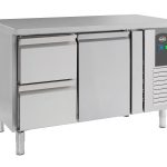 700 TABLE RÉFRIGÉRÉE 1 PORTE ET 2 TIROIRS - Combisteel