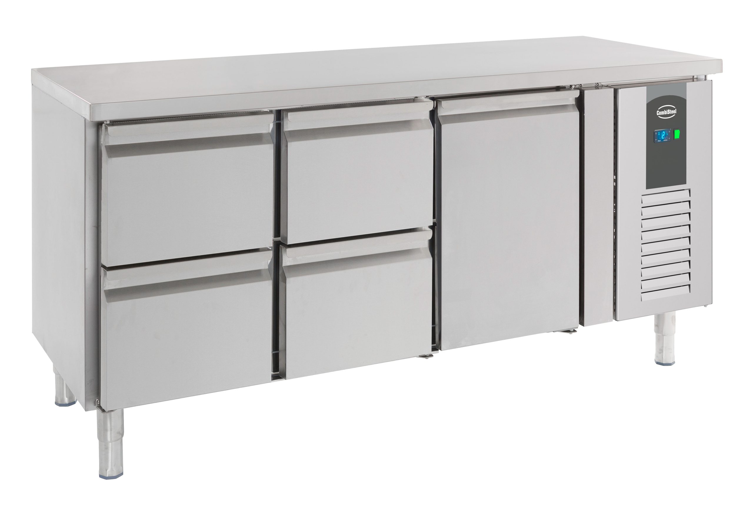 700 TABLE RÉFRIGÉRÉE 1 PORTE ET 4 TIROIRS - Combisteel 700 TABLE RÉFRIGÉRÉE 1 PORTE ET 4 TIROIRS - Combisteel – Image 1