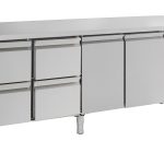 700 TABLE RÉFRIGÉRÉE 2 PORTES ET 4 TIROIRS - Combisteel