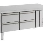 TABLE RÉFRIGÉRÉE 650 HAUTE 4 TIROIRS - Combisteel