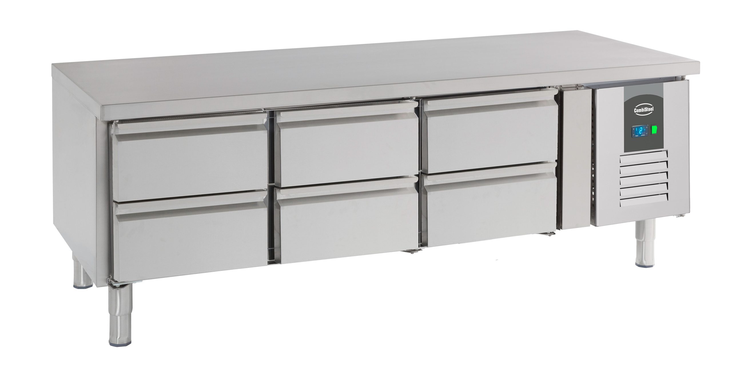 TABLE RÉFRIGÉRÉE 650 HAUTE 6 TIROIRS - Combisteel TABLE RÉFRIGÉRÉE 650 HAUTE 6 TIROIRS - Combisteel – Image 1