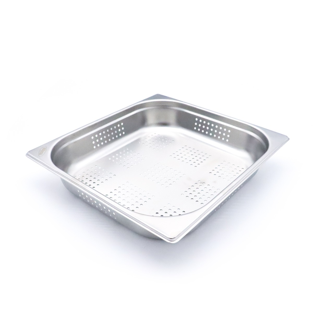 Récipient gastronorm - 2/3 GN - profondeur 6,5 cm - acier inoxydable - perforé Récipient gastronorm - 2/3 GN - profondeur 6,5 cm - acier inoxydable - perforé - Maxima – Image 1