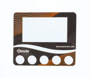 Film de panneau de commandes - Bartscher 2 Film de panneau de commandes Bartscher - référence E010990105