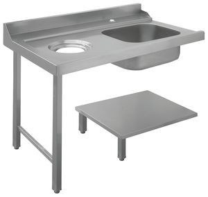 Table de tri GA, déchets, pare-écl. Bartscher - référence 109772