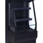 RÉFRIGÉRATEUR NOIR POUR ACHATS IMPULSIFS 165L - Combisteel