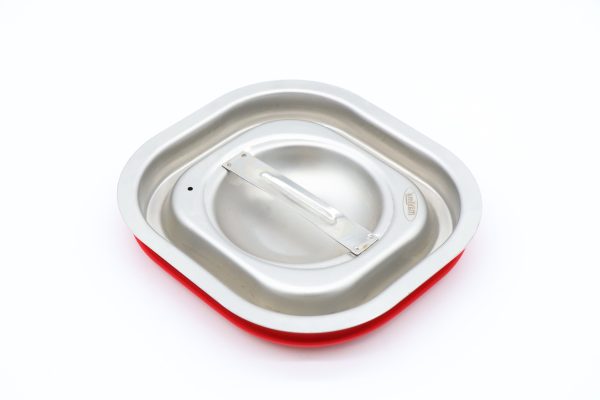 Couvercle gastronorm - 1/6 GN - acier inoxydable - joint étanche à l'air - Maxima 3 Couvercle gastronorm - 1/6 GN - acier inoxydable - joint étanche à l'air - Maxima