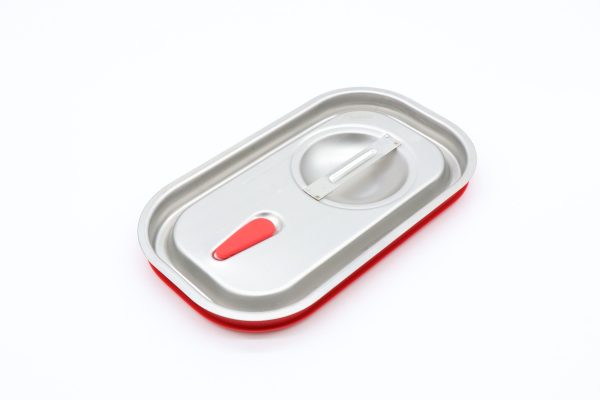 Couvercle gastronorm - 1/4 GN - acier inoxydable - joint étanche à l'air - Maxima 3 Couvercle gastronorm - 1/4 GN - acier inoxydable - joint étanche à l'air - Maxima