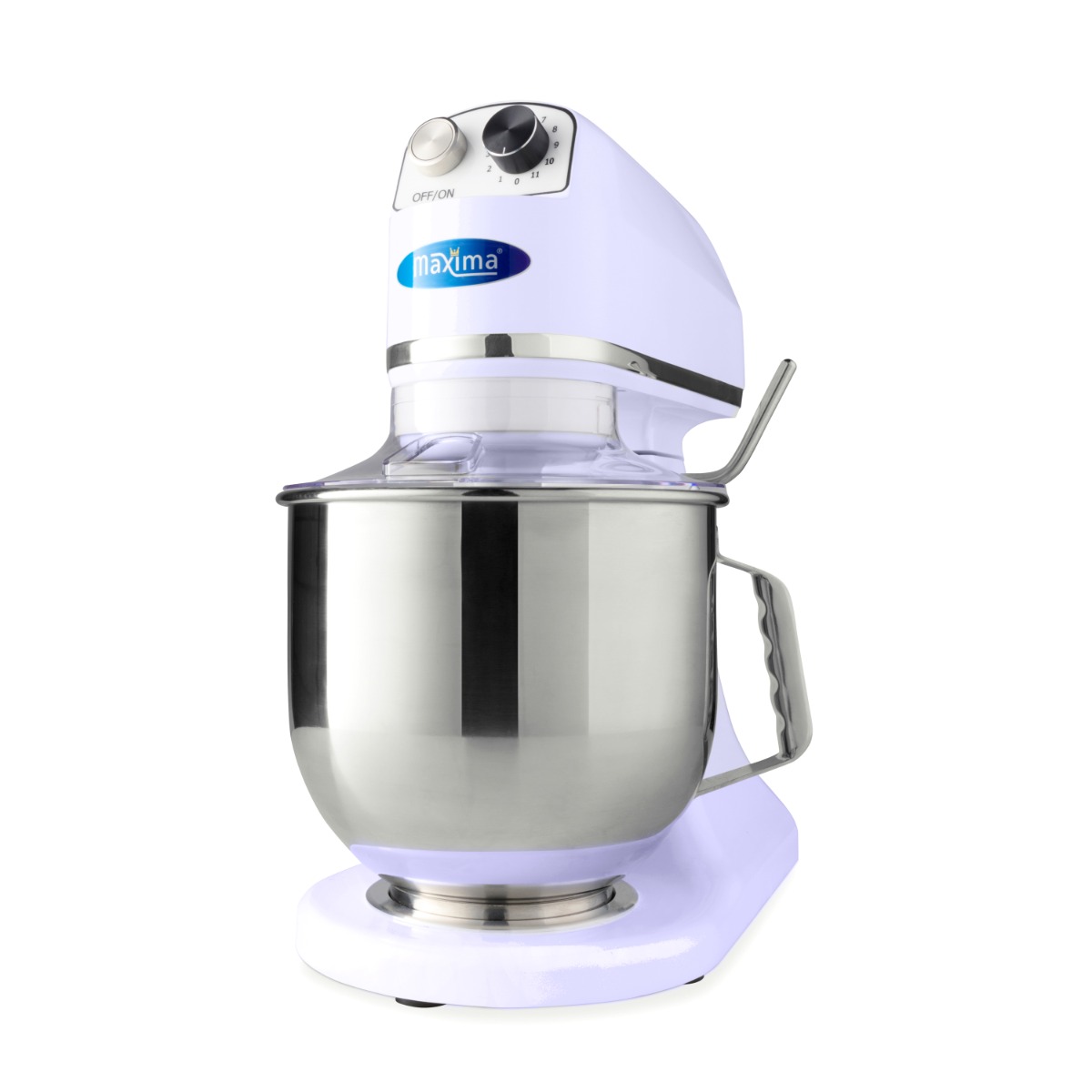 Mixer planétaire - 7 L - jusqu'à 2 kg de pâte - lilas Mixer planétaire - 7 L - jusqu'à 2 kg de pâte - lilas - Maxima – Image 1