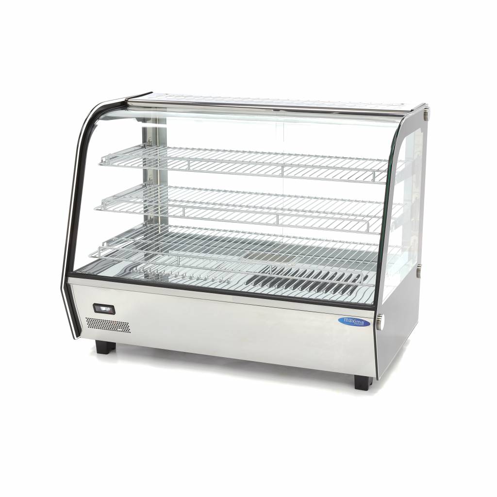 Vitrine chaude - 160 L - 85,6 cm - 3 étagères Vitrine chaude - 160 L - 85,6 cm - 3 étagères - Maxima – Image 1