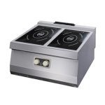 Heavy Duty cuisinière à induction - 2 brûleurs - unité double - profondeur 70 cm - électrique - Maxima