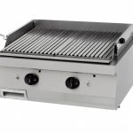 Heavy Duty gril en pierre de lave - unité double - profondeur 70 cm - gaz - Maxima