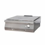 Heavy Duty plaque coup de feu - 1 brûleur - unité double - profondeur 70 cm - gaz - Maxima