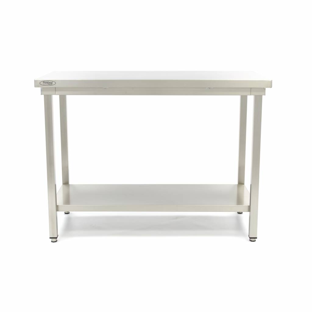 Table en acier inoxydable - 120 x 70 cm - hauteur réglable Table en acier inoxydable - 120 x 70 cm - hauteur réglable - Maxima – Image 1