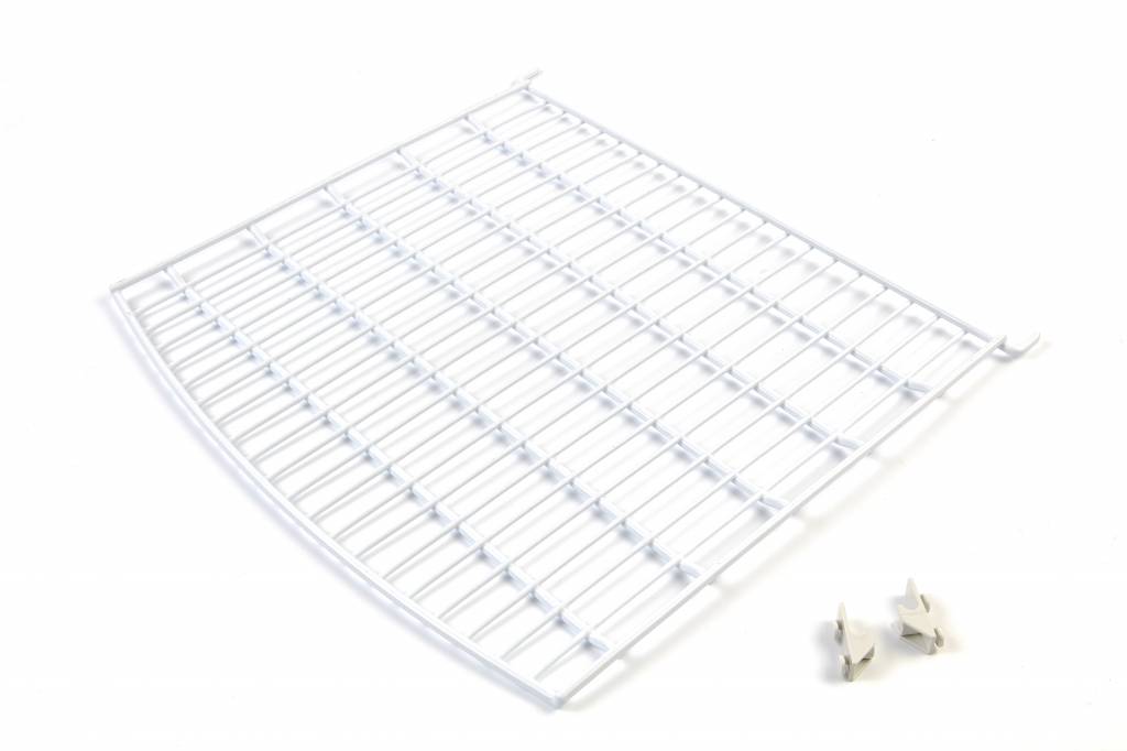 Showcase 235L - Shelf + 2 Clips White (NM) Showcase 235L - Shelf + 2 Clips White (NM) - Maxima – Image 1