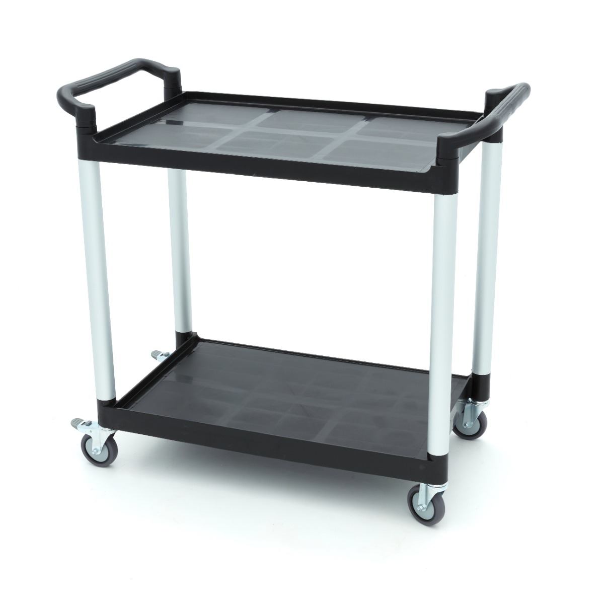 Chariot de service - 2 étagères en plastique - 103 x 50,5 cm Chariot de service - 2 étagères en plastique - 103 x 50,5 cm - Maxima – Image 1