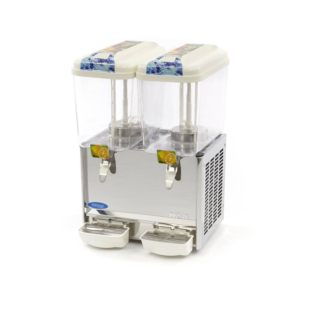 Dispensateur de boissons - 2 x 18 L - électrique - incl mécanisme d'agitation Dispensateur de boissons - 2 x 18 L - électrique - incl mécanisme d'agitation - Maxima – Image 1