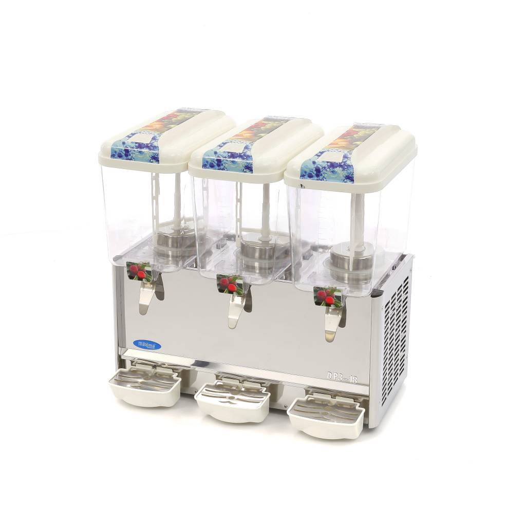 Dispensateur de boissons - 3 x 18 L - électrique - incl mécanisme d'agitation Dispensateur de boissons - 3 x 18 L - électrique - incl mécanisme d'agitation - Maxima – Image 1