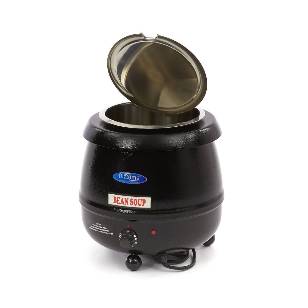 Marmite à soupe – 10 L – pot intérieur amovible – avec encoche pour louche Marmite à soupe – 10 L – pot intérieur amovible – avec encoche pour louche - Maxima – Image 1