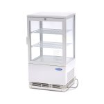 Vitrine réfrigérée - 58 L - 43 cm - blanc - Maxima