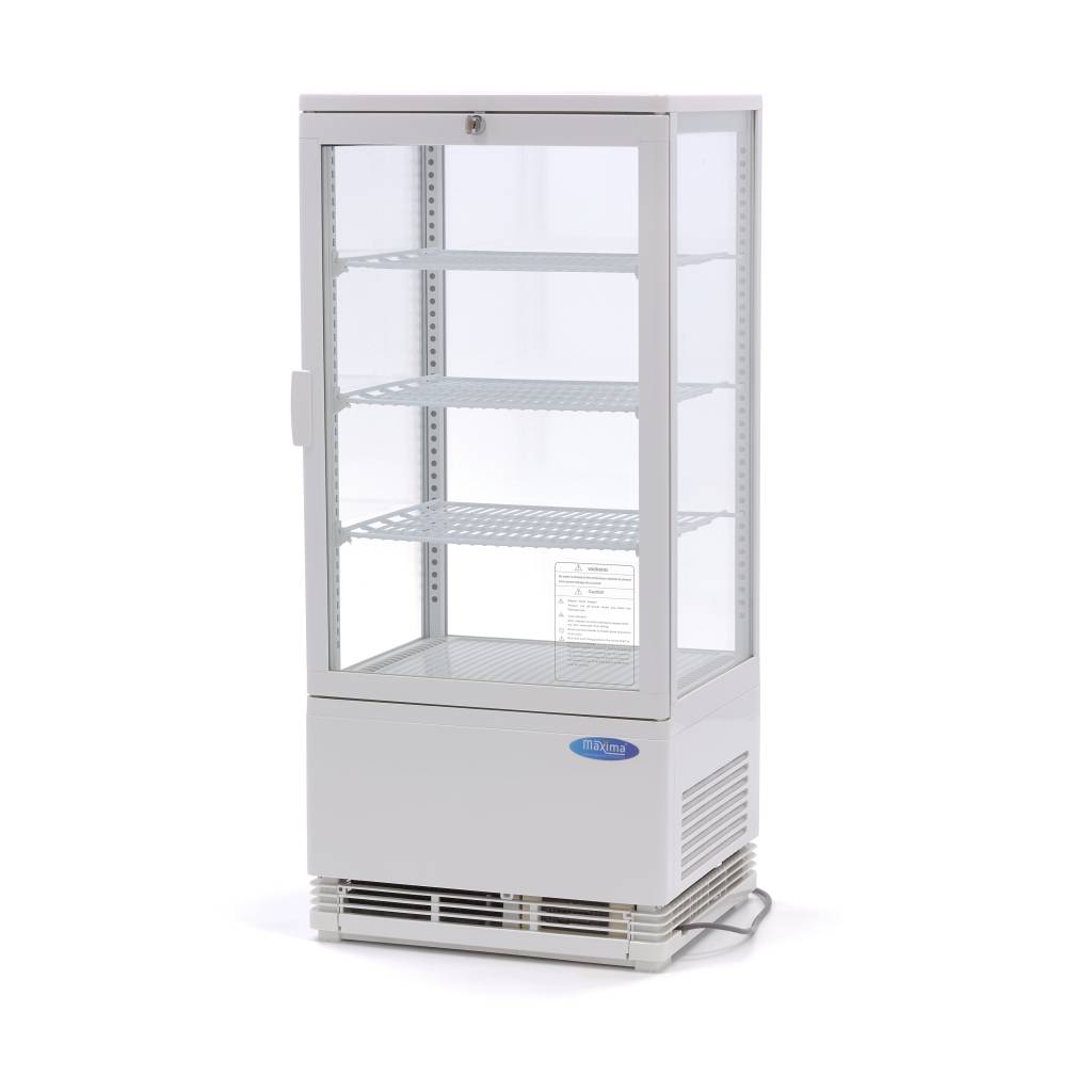 Vitrine réfrigérée - 78 L - 43 cm - blanc Vitrine réfrigérée - 78 L - 43 cm - blanc - Maxima – Image 1