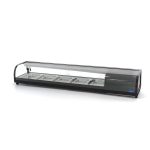 Présentoir de sushis et de tapas -132 L - incl 5 x 1/2 GN - modèle de table - Maxima