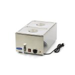 Bain Marie - avec robinet - incl 2 x 1/2 GN set - électrique - Maxima
