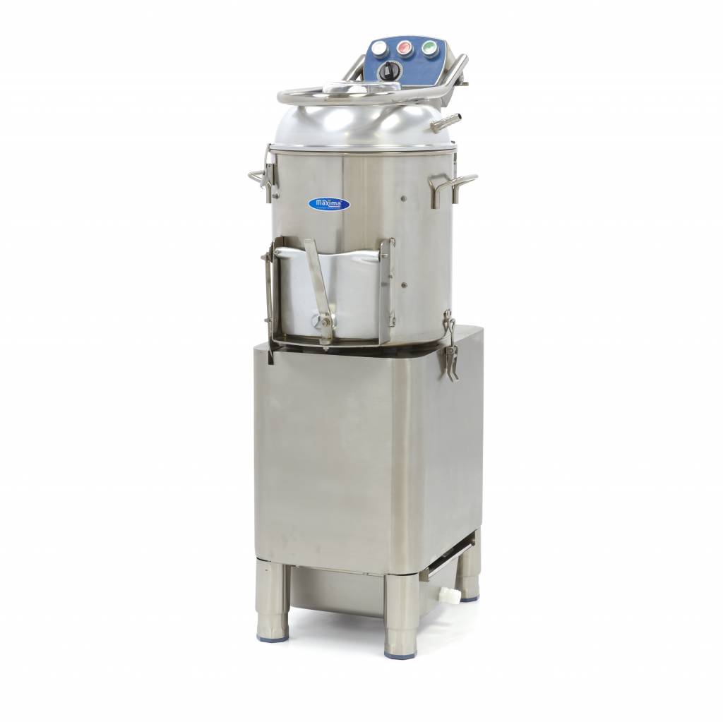 Machine à éplucher les pommes de terre - 15 kg - 300 kg / h - minuteur intégré Machine à éplucher les pommes de terre - 15 kg - 300 kg / h - minuteur intégré - Maxima – Image 1
