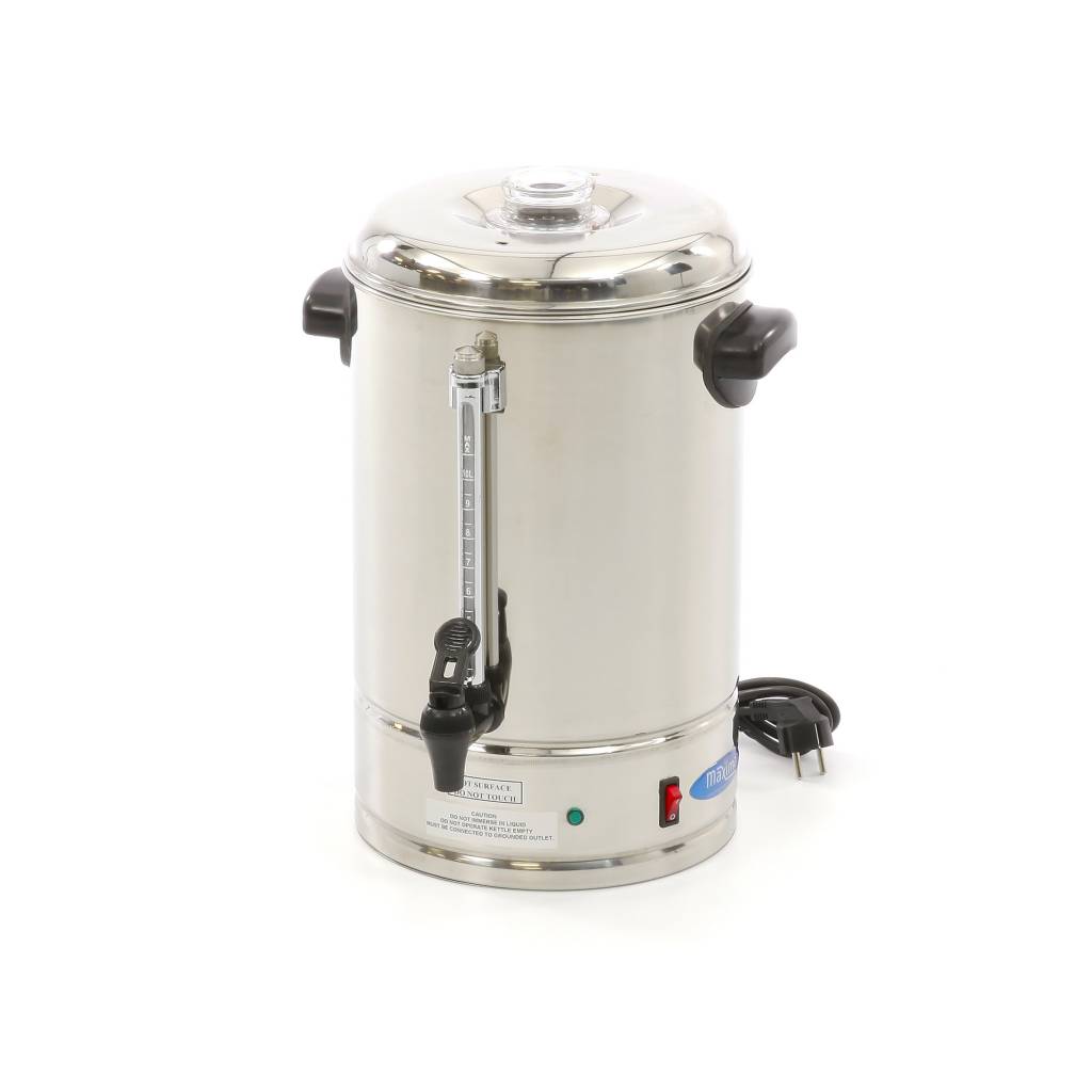 Percolateur à café - 10 L - 80 tasses - filtre à café amovible Percolateur à café - 10 L - 80 tasses - filtre à café amovible - Maxima – Image 1