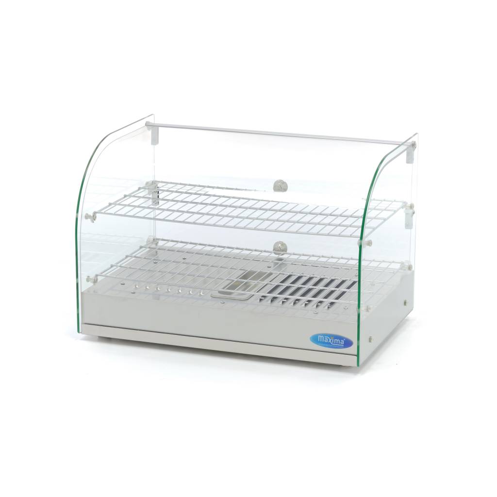 Vitrine chaude - 45 L - 55 cm - 2 étagères Vitrine chaude - 45 L - 55 cm - 2 étagères - Maxima – Image 1