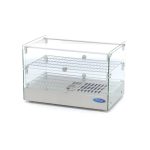 Vitrine chaude - 50 L - 55 cm - 2 étagères - Maxima