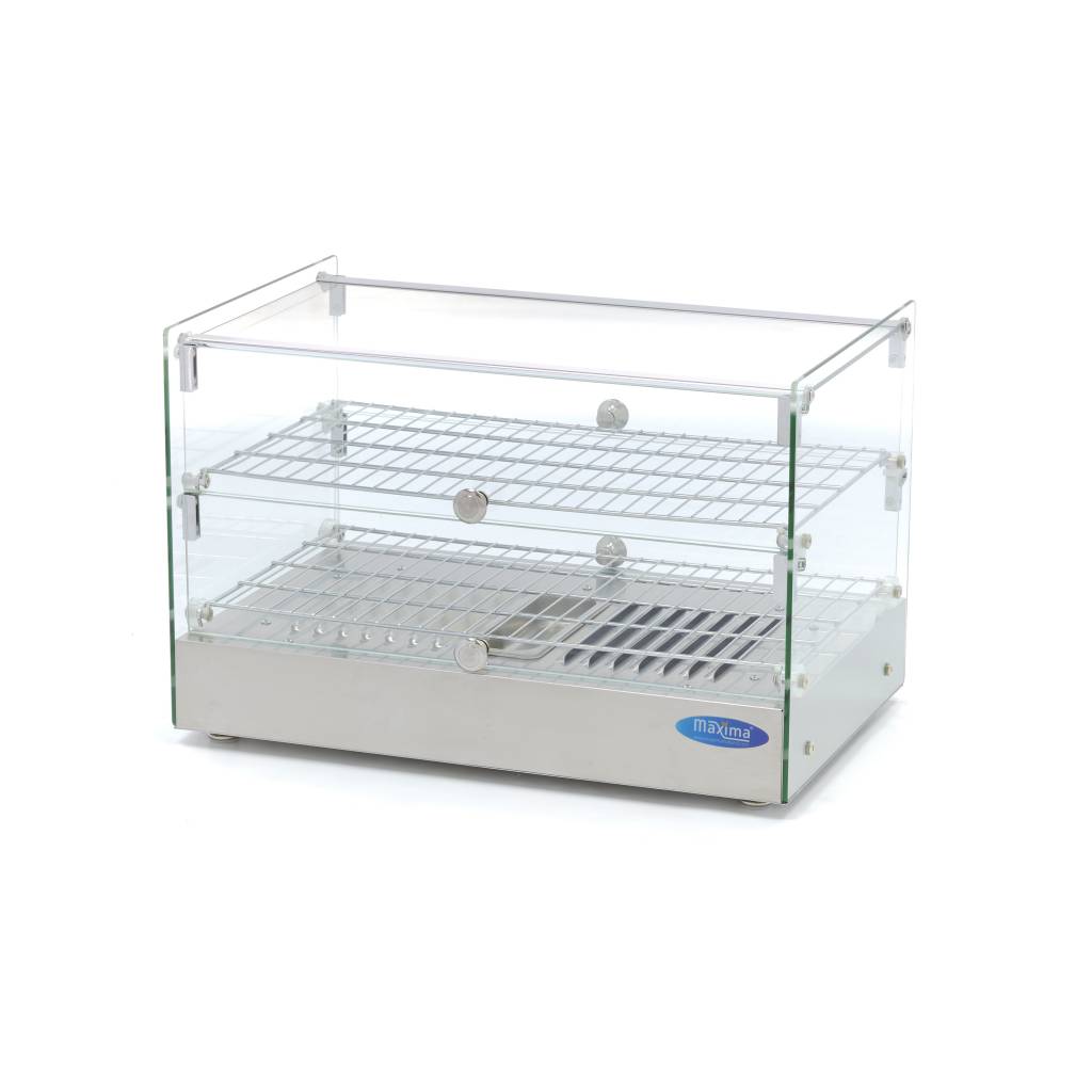 Vitrine chaude - 50 L - 55 cm - 2 étagères Vitrine chaude - 50 L - 55 cm - 2 étagères - Maxima – Image 1