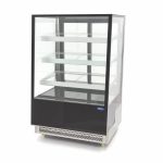 Vitrine à gâteaux - 400 L - 90 cm - sur roues - Maxima