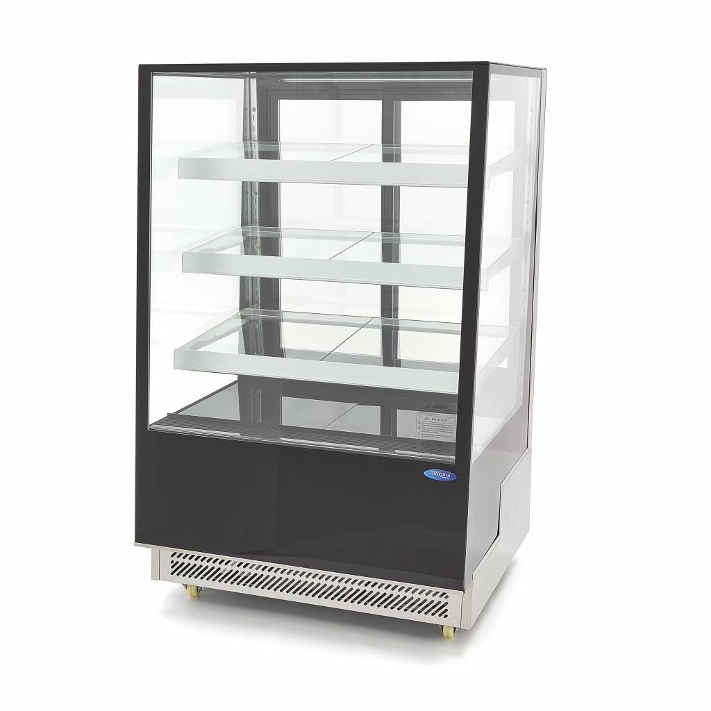 Vitrine à gâteaux - 400 L - 90 cm - sur roues Vitrine à gâteaux - 400 L - 90 cm - sur roues - Maxima – Image 1