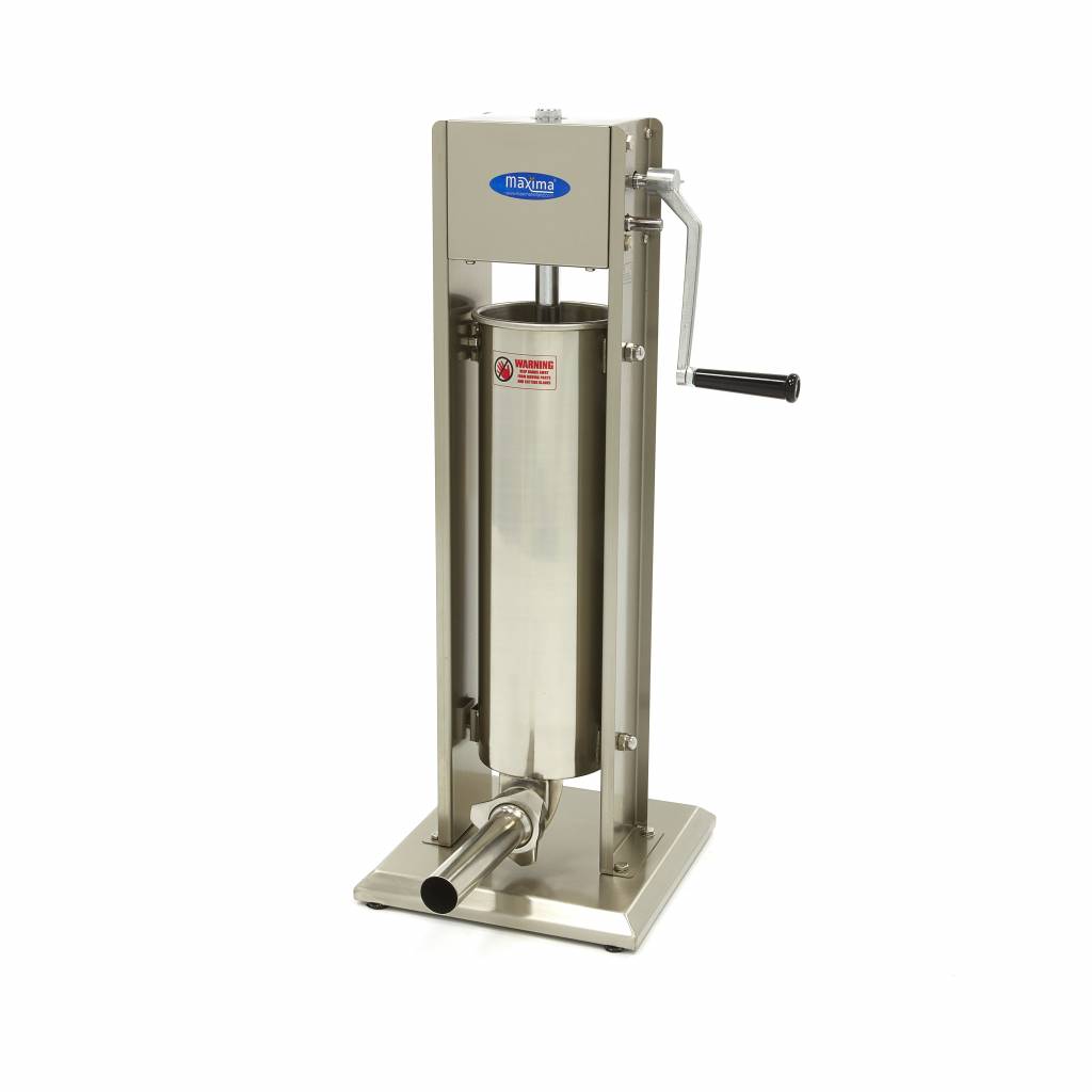 Poussoir à saucisses - 7 L - verticale - incl 4 tubes de remplissage Poussoir à saucisses - 7 L - verticale - incl 4 tubes de remplissage - Maxima – Image 1