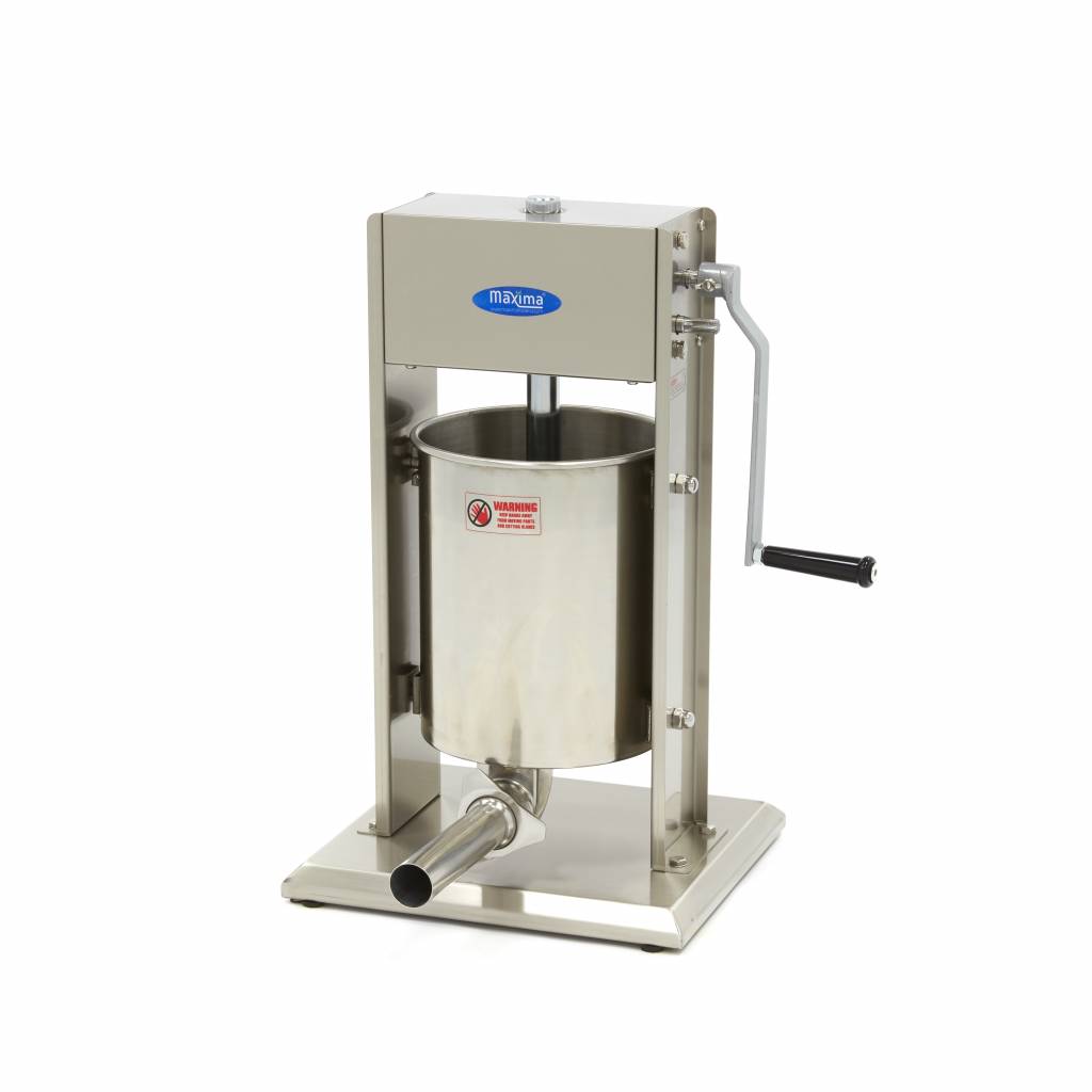 Poussoir à saucisses - 10 L - verticale - incl 4 tubes de remplissage Poussoir à saucisses - 10 L - verticale - incl 4 tubes de remplissage - Maxima – Image 1