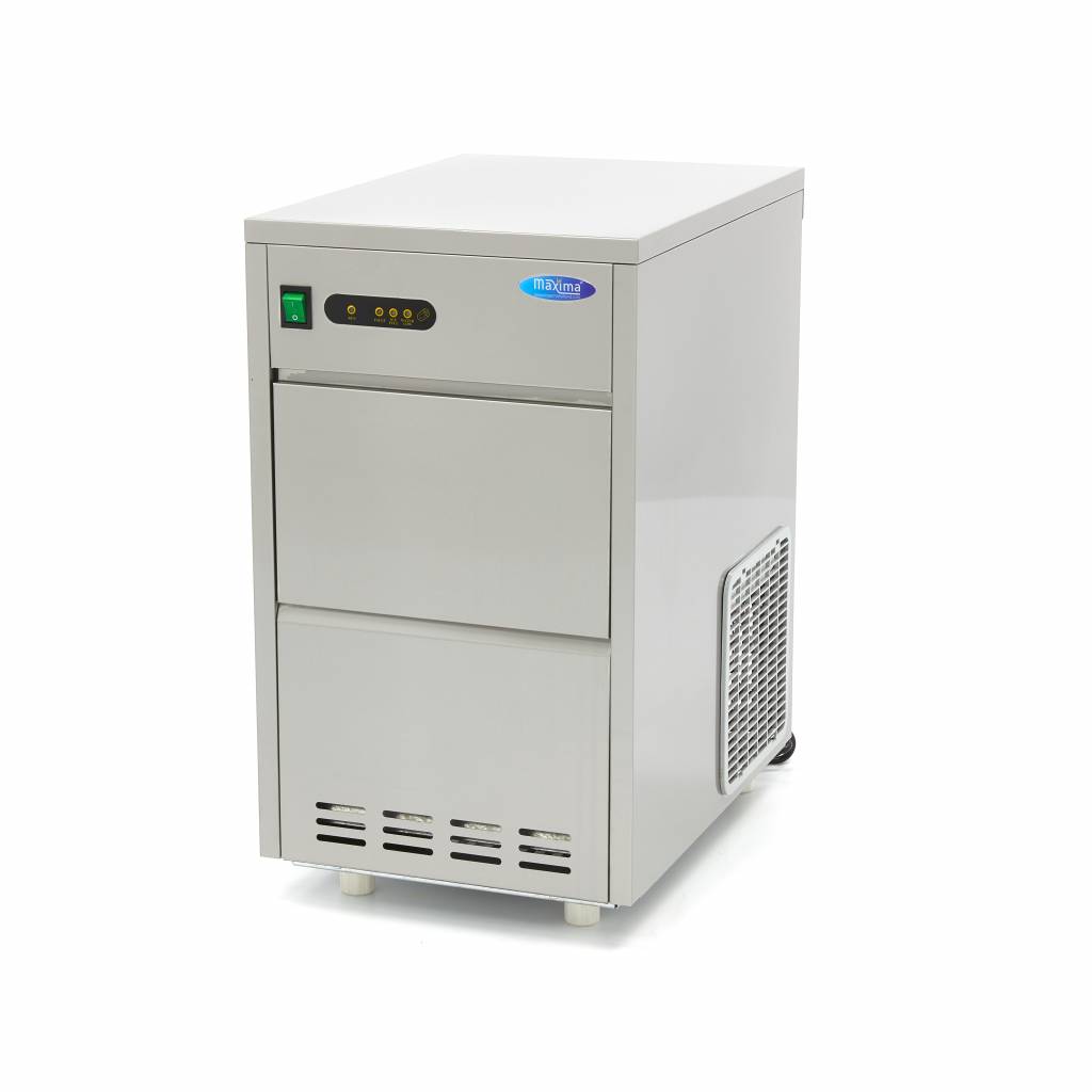 Machine à glaçons - 24 kg/jour - glaçons creux - refroidissement par air Machine à glaçons - 24 kg/jour - glaçons creux - refroidissement par air - Maxima – Image 1