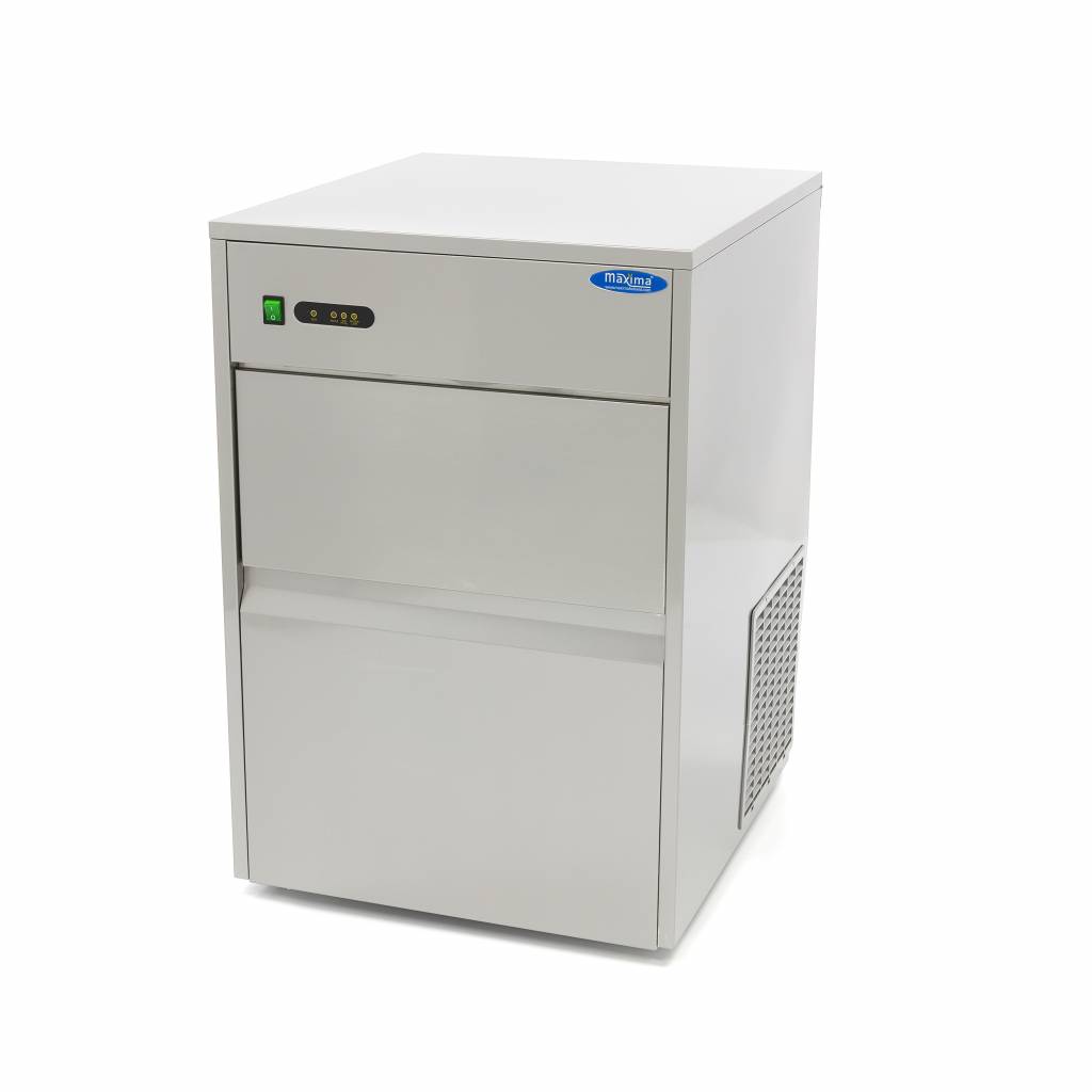 Machine à glaçons - 28 kg/jour - glaçons creux - refroidissement par air Machine à glaçons - 28 kg/jour - glaçons creux - refroidissement par air - Maxima – Image 1