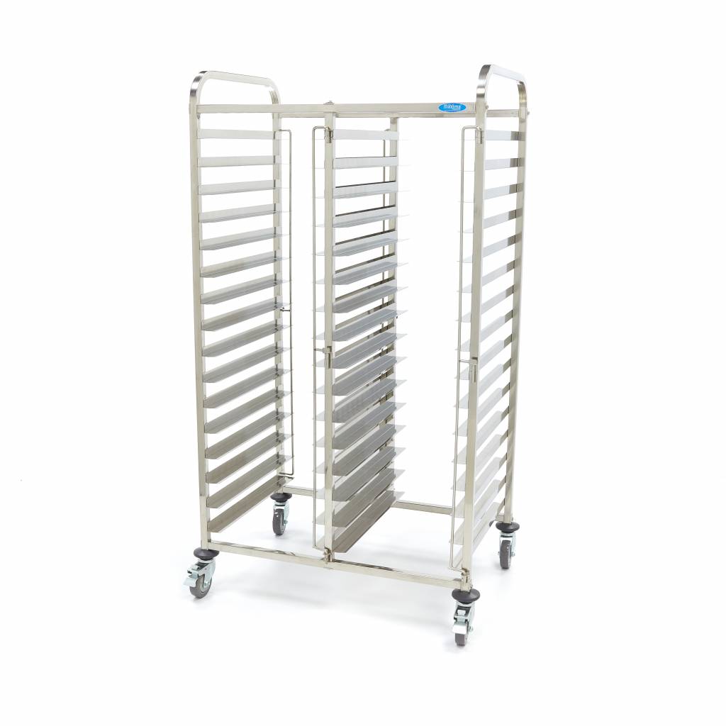 Chariot à plateaux - boulangerie - s'adapte à 32 plateaux (60 x 40c m) - excl plateaux Chariot à plateaux - boulangerie - s'adapte à 32 plateaux (60 x 40c m) - excl plateaux - Maxima – Image 1