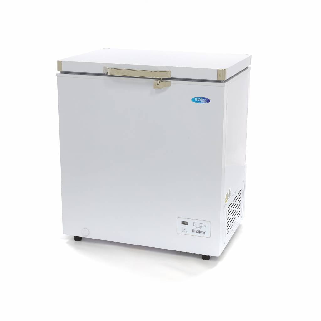 Congélateur coffre - 140 L - 2 roues - compact Congélateur coffre - 140 L - 2 roues - compact - Maxima – Image 1