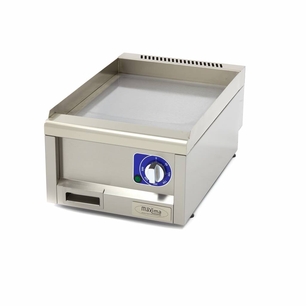 Gril de qualité commerciale - lisse - unité simple - profondeur 60 cm - électrique Gril de qualité commerciale - lisse - unité simple - profondeur 60 cm - électrique - Maxima – Image 1