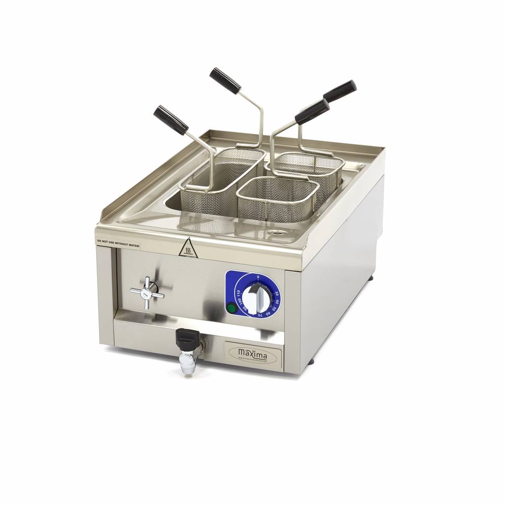 Cuiseur de pâtes de qualité commerciale - 15 L - unité simple - profondeur 60 cm - électrique Cuiseur de pâtes de qualité commerciale - 15 L - unité simple - profondeur 60 cm - électrique - Maxima – Image 1