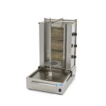 Kebab grill - 3 brûleurs - 40 kg de viande - gaz - Maxima