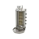 Kebab grill - 4 brûleurs - 50 kg de viande - gaz - Maxima